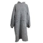 Unique Living Pleun Long oversized hoodie - Dark Grey