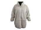 Unique Living Willow Long oversized hoodie - Chateau Grey