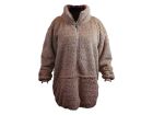 Unique Living Willow Long oversized hoodie - Taupe