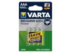 Varta 4x Recharge Accu Power AAA batterijen