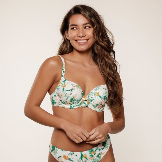 LingaDore 7702BT Botanic Print Voorgevormde Bikini top