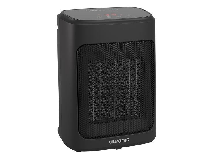 Auronic 2000 watt digitale ventilatorkachel - Black