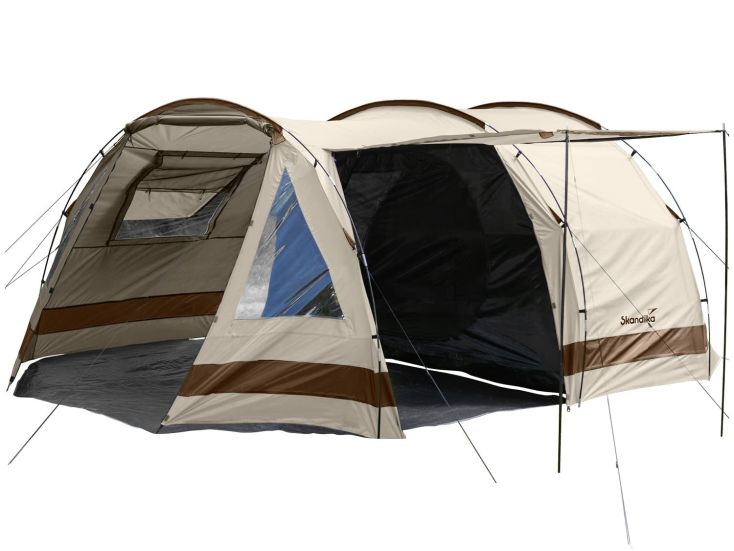 Skandika Kambo 6 tunneltent - Beige