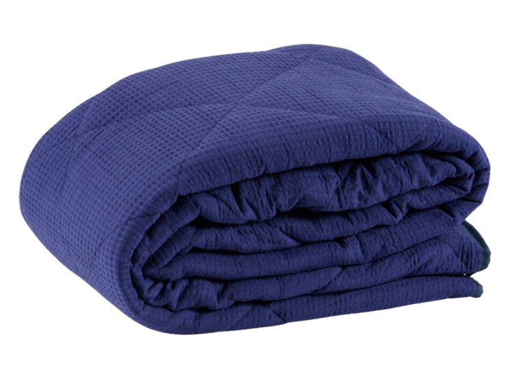HappyBed Dark blue All year dekbed -  200x200 cm