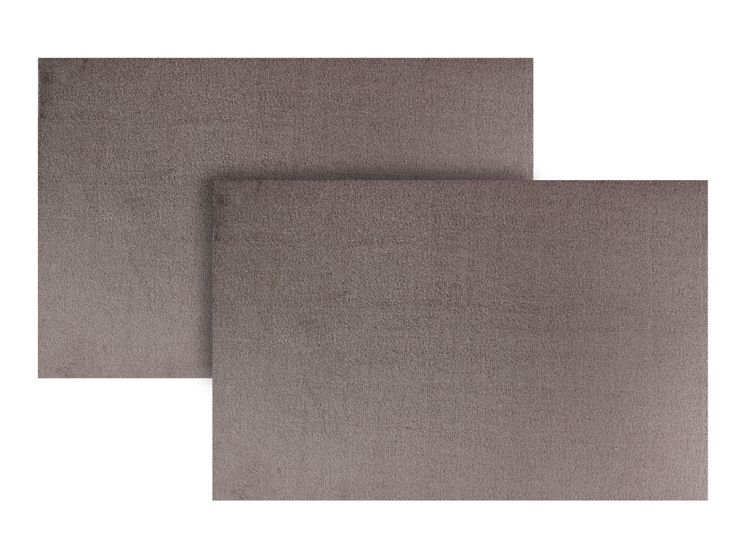 Jacks Door Jack 55 x 75 cm Taupe deurmat - Set van 2
