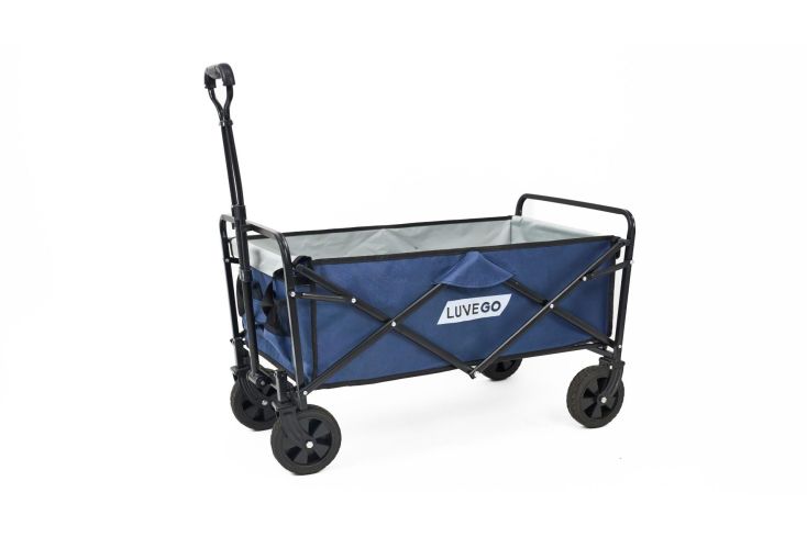 Luvego opvouwbare bolderkar - 80 kg