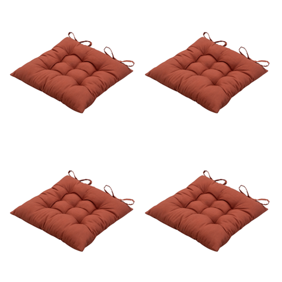 Madison Panama terra Zitkussen - Set van 4