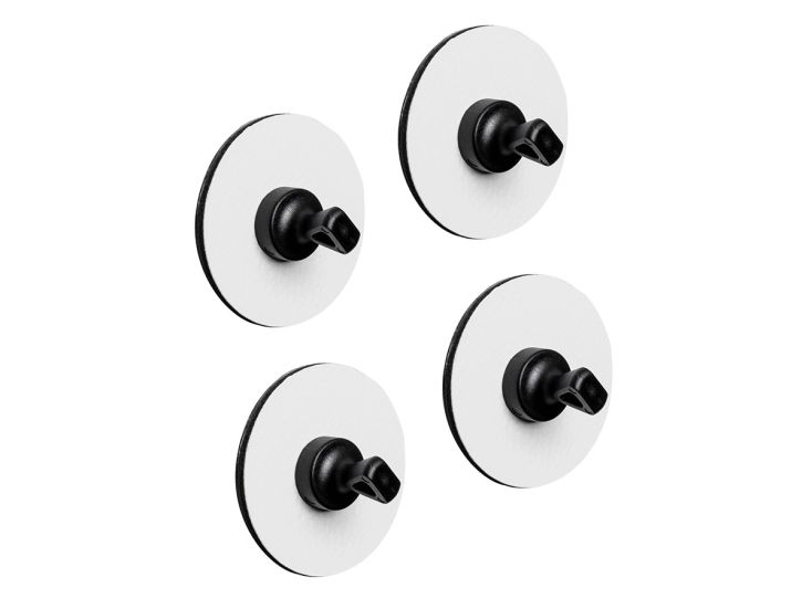 Silwy Flex Magnetische pennen met pads - White