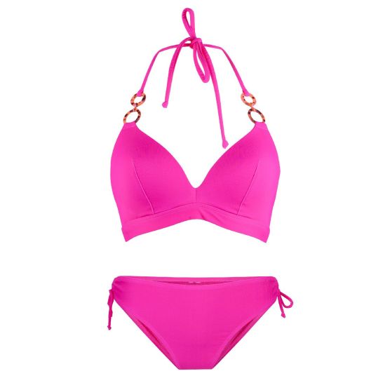 LingaDore 7213 Fuchsia Triangel voorgevormd bikini set