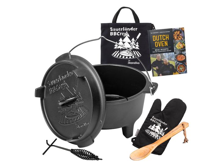 Skandika Sauerländer BBCrew Dutch Oven set - 10,25 liter