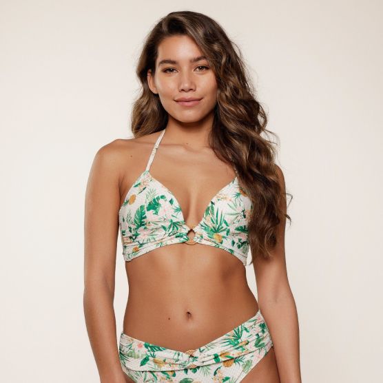 LingaDore 7702TB Botanic Print Voorgevormde Triangel Bikini top