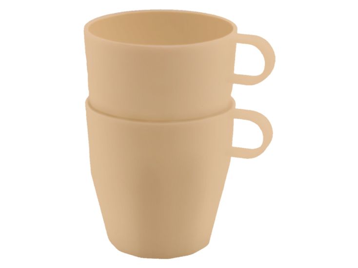 Travellife Nova Vanilla beker - set van 2