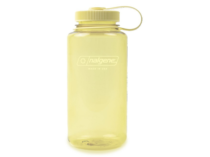 Nalgene Sustain Wide-Mouth 1 liter waterfles  - Butter