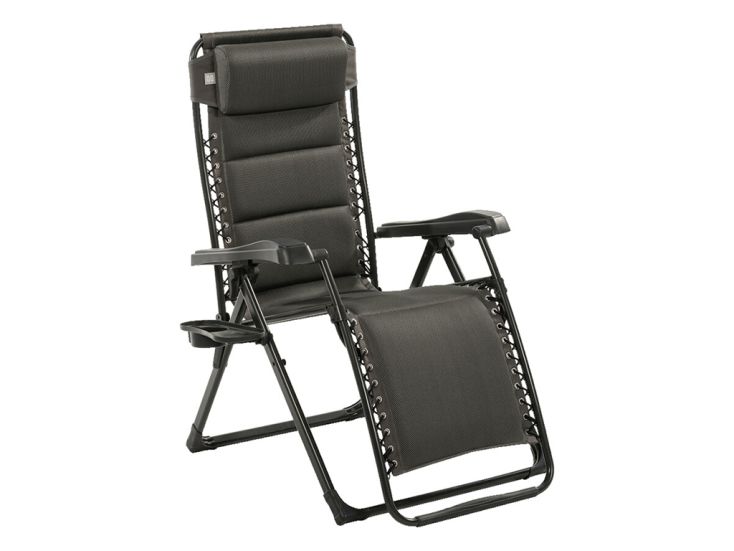 Travellife Barletta relaxstoel - Darkgrey