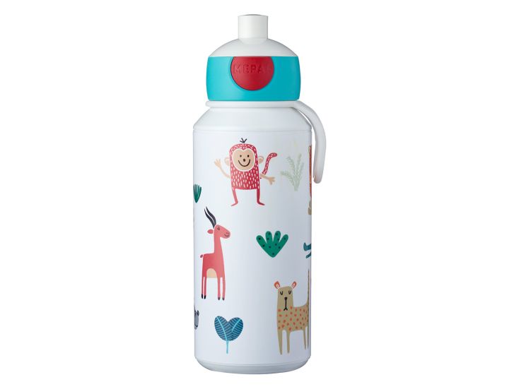 Mepal Pop-up Campus print drinkfles - Animal Friends