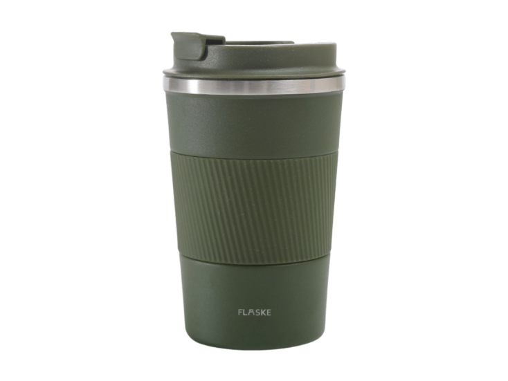 FLASKE 380 ml RVS Koffiebeker to Go - Moss
