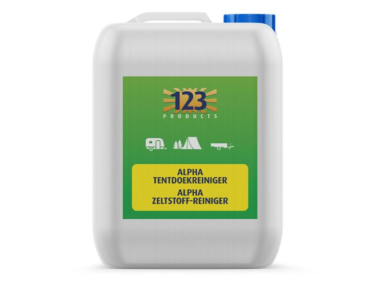 123 Products Alpha tentdoekreiniger - 2,5 liter