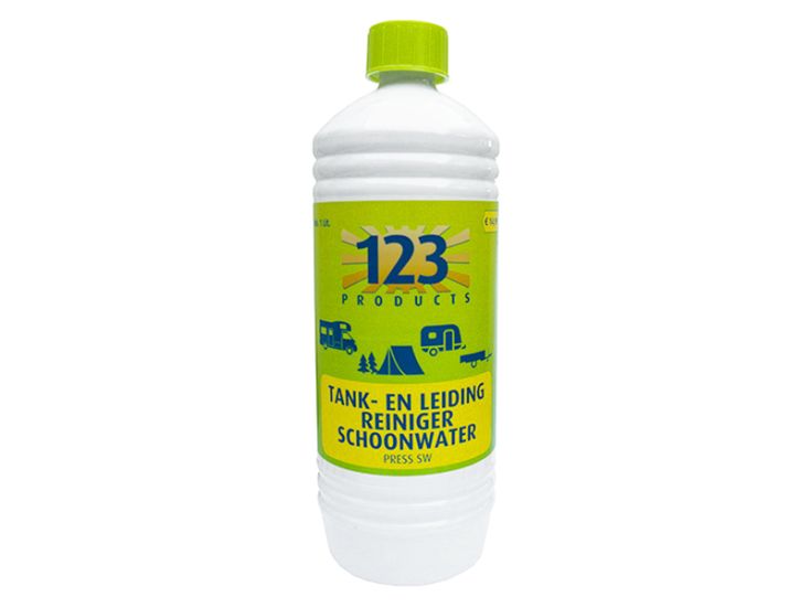 123 Products schoonwatertank- en leidingreiniger - 1 liter