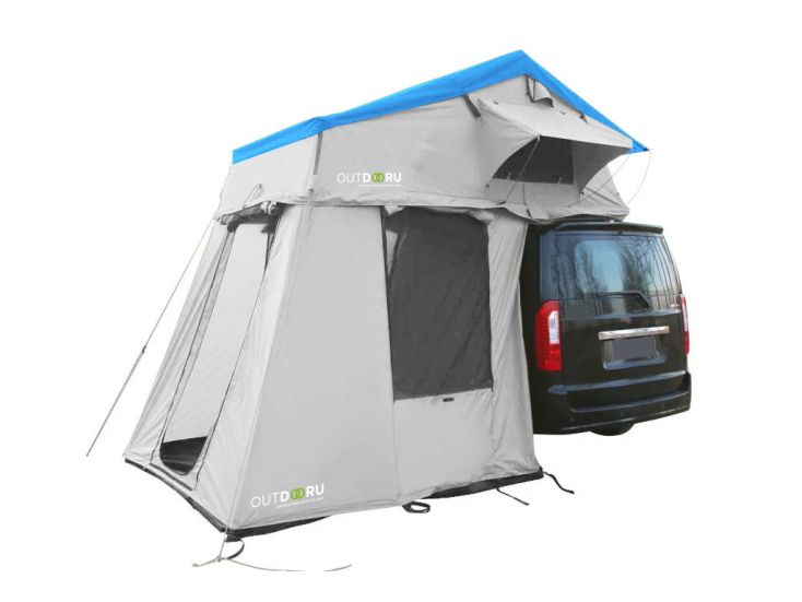 OutdoorU Family Plus Flex 25 daktent - Blue Lagoon
