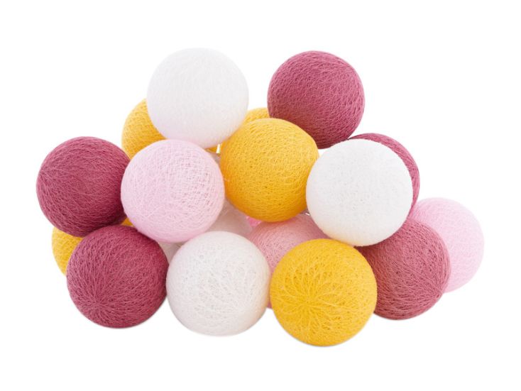 Cotton Ball Lights Outdoor starter kit lichtslinger - Pasion