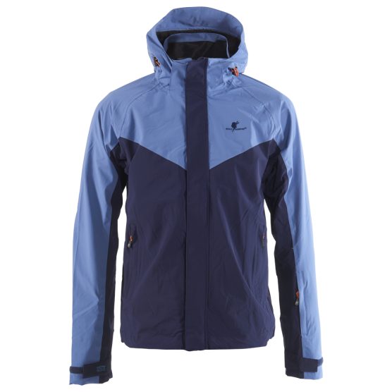 Wolf Camper Nastas Blue heren shell jas