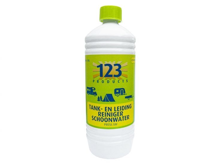 123 Products schoonwatertank- en leidingreiniger