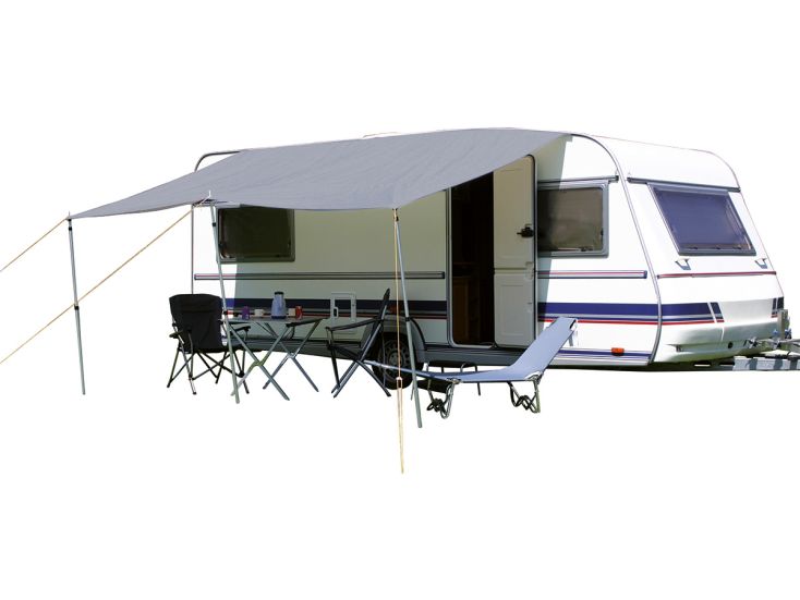 Eurotrail 250 x 240 cm Grey universele caravanluifel