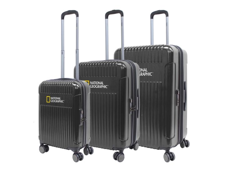 NatGeo Transit 55/67.5/76.5 cm reiskofferset