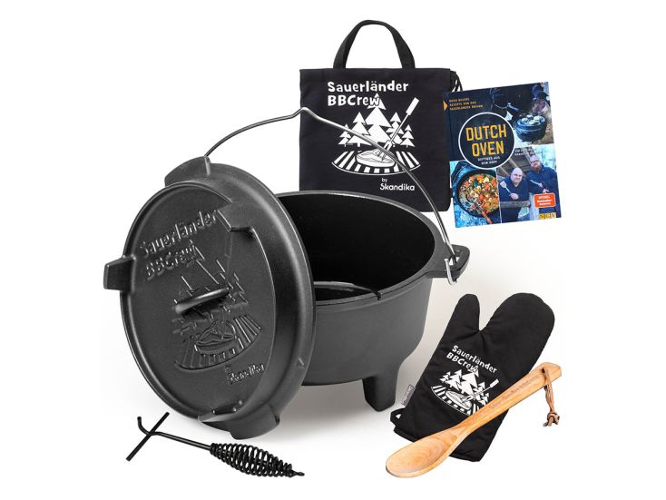 Skandika Sauerländer BBCrew Dutch Oven set - 8 liter