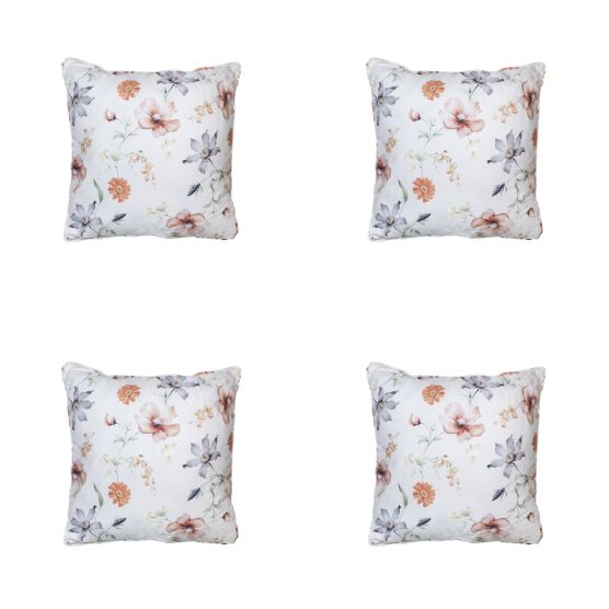 Madison Florina natural Sierkussen - Set van 4
