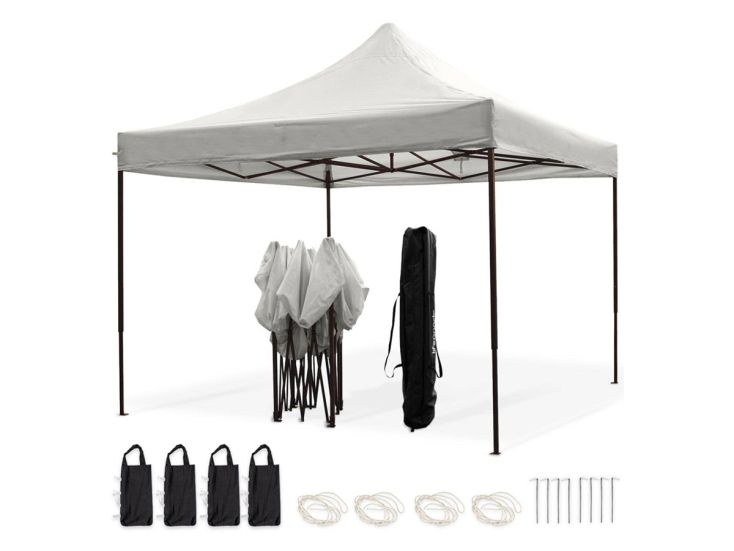 LifeGoods Basic 3x3 m  partytent - White