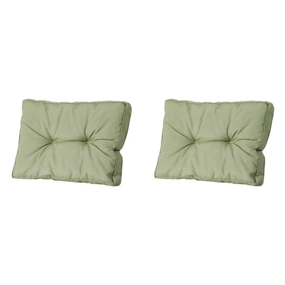 Madison Panama sage Rugkussen - Set van 2