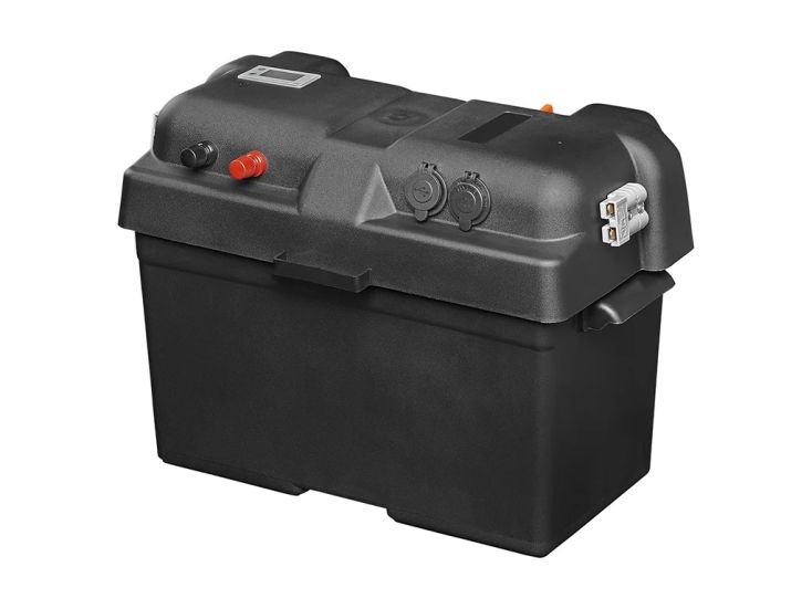 ProPlus luxe accubak met voltmeter