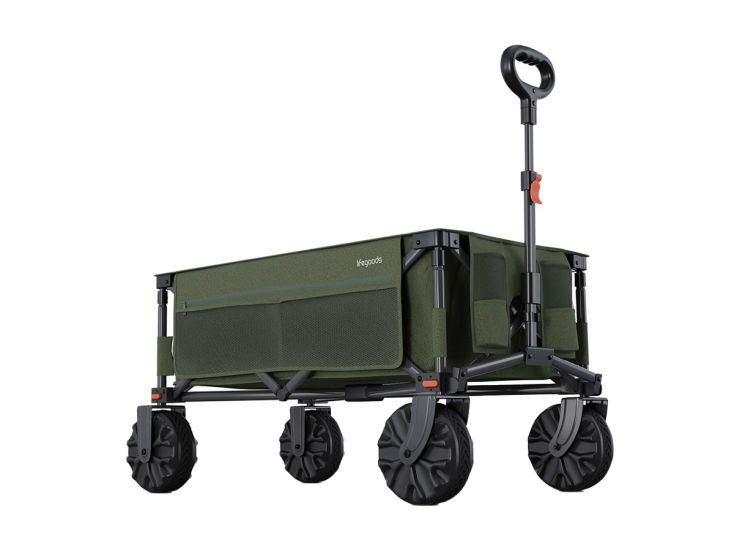 LifeGoods 135L bolderkar - Green