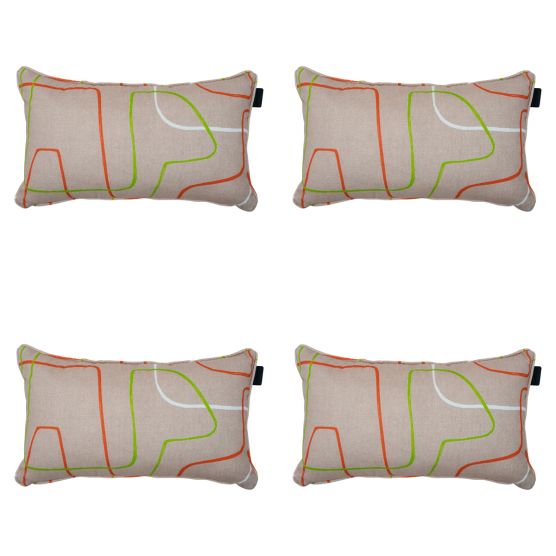 Madison Joah terra Sierkussen - Set van 4