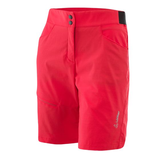 Löffler Comfort E CSL rode dames fietsbroek
