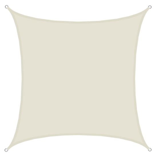 AMANKA 4x4 beige waterafstotende polyester schaduwdoek