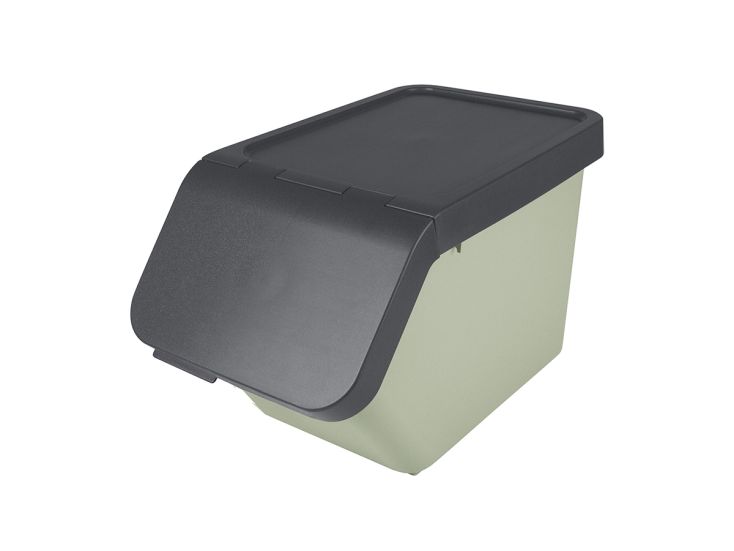Sunware Sigma home 30 liter sorteer unit met deksel - Green