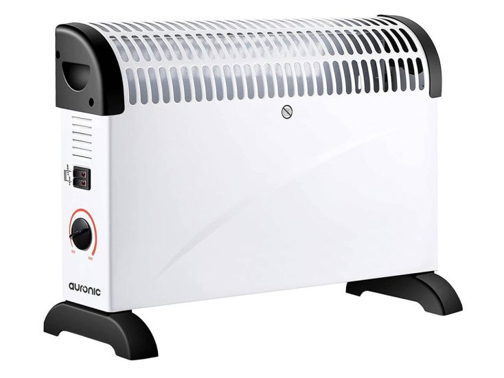 Auronic 2000 watt elektrische convectorkachel - White