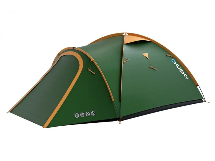 Husky Bizon 4 Classic koepeltent - Green