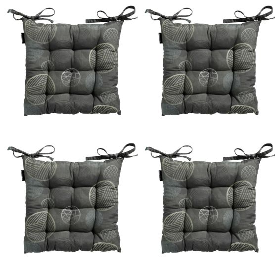 Madison Circle green Zitkussen - Set van 4