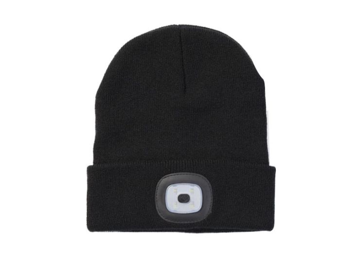 Technosmart muts met LED verlichting - Black