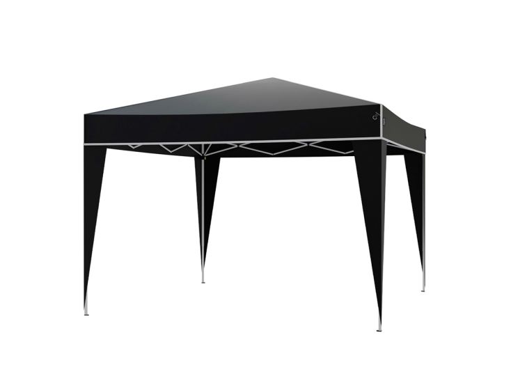 LifeGoods Plus 3x3 m partytent  - Black