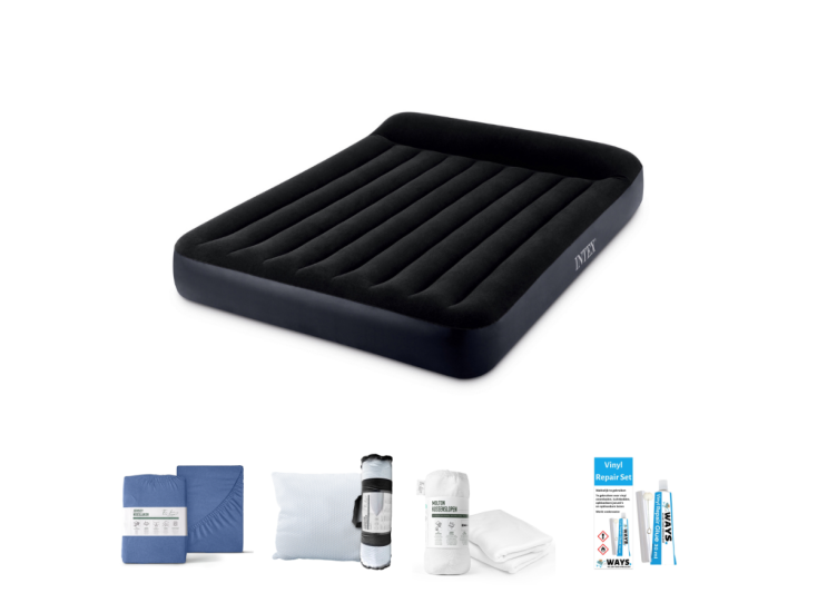 Intex Classic 203 x 152 cm Luchtbedset - 5-delig