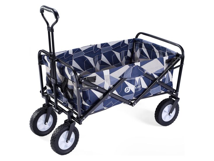 Packaway Opvouwbare polyester bolderkar - Abstract Pastel