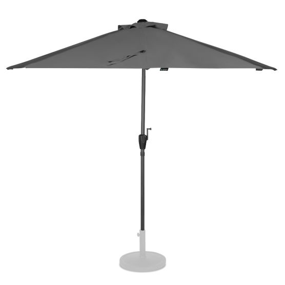 VONROC Magione 270 x 135 cm Premium parasol - Grey