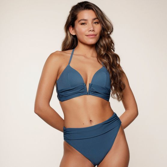 LingaDore 7713 Legion Blue Triangel voorgevormd bikini set