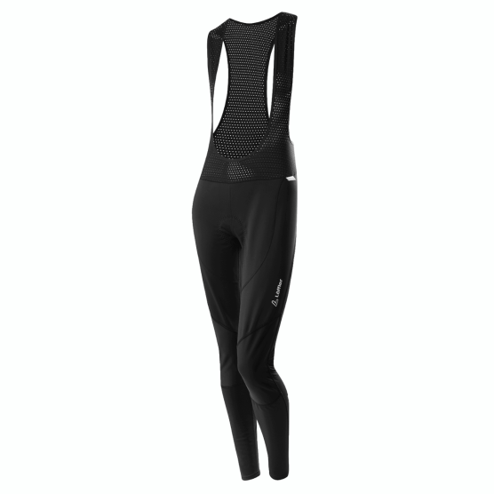 Loeffler WS Elastic zwarte dames fietsbroek