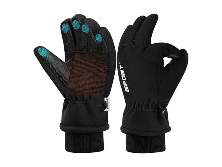 Travelhawk Touchscreen dames handschoenen - Black