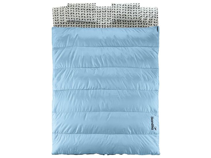 Skandika Iceland Double Deken slaapzak - Blue